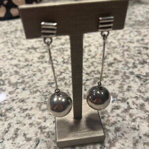 Pure Sterling Silver Hand made Earrings
